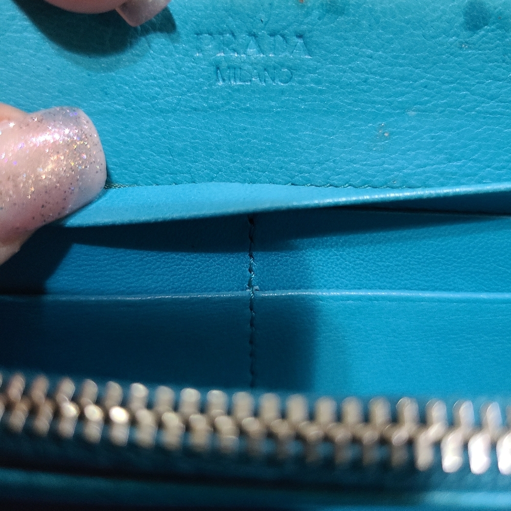 Prada Nappa Gaufre Wallet - Picture 8 of 12